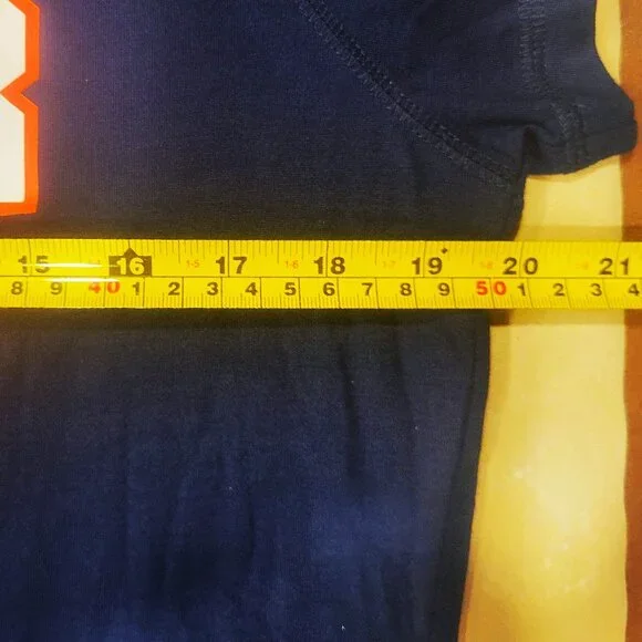 NWOT Denver Broncos Women's Round Neck Short Sleeve T-Shirt - Navy Size L - Picture 7 of 9